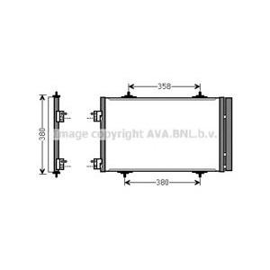 кондензатор, климатизация AVA QUALITY COOLING CNA5272