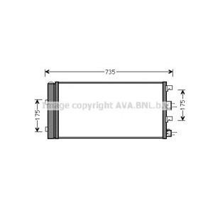 радиатор за климатик AVA QUALITY COOLING DA5004 