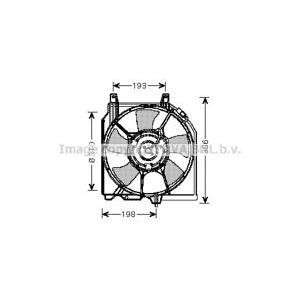 вентилатор, охлаждане на двигателя AVA QUALITY COOLING DN7523 