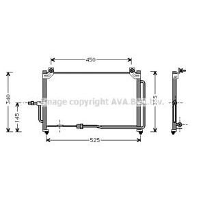 радиатор за климатик AVA QUALITY COOLING DW5028 