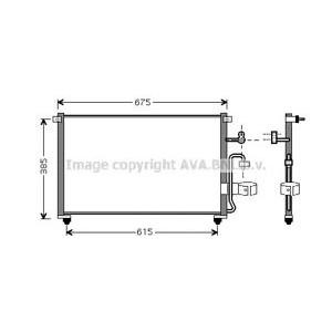 радиатор за климатик AVA QUALITY COOLING DW5063 