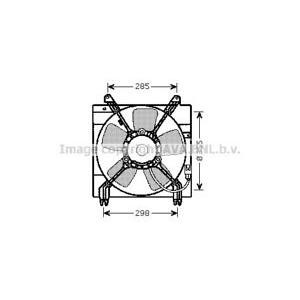 вентилатор, охлаждане на двигателя AVA QUALITY COOLING DW7509