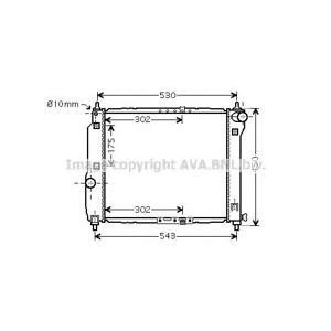 воден радиатор AVA QUALITY COOLING DWA2066 