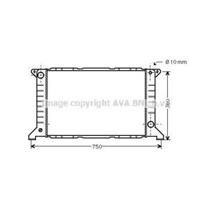 воден радиатор AVA QUALITY COOLING FD2169 