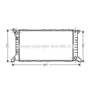 воден радиатор AVA QUALITY COOLING FD2206 