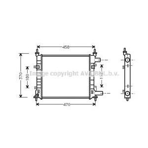 воден радиатор AVA QUALITY COOLING FD2257 