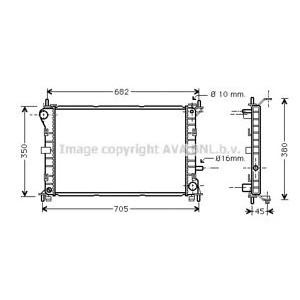 воден радиатор AVA QUALITY COOLING FD2265 