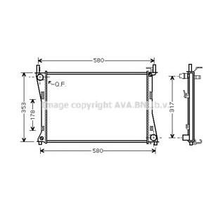воден радиатор AVA QUALITY COOLING FD2325 