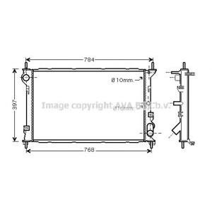 воден радиатор AVA QUALITY COOLING FD2411 