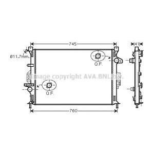 воден радиатор AVA QUALITY COOLING FD2424 