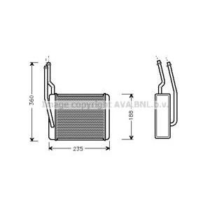 радиатор за парно AVA QUALITY COOLING FD6272 