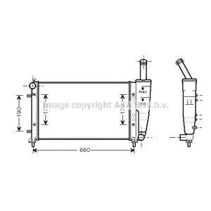 воден радиатор AVA QUALITY COOLING FT2290 