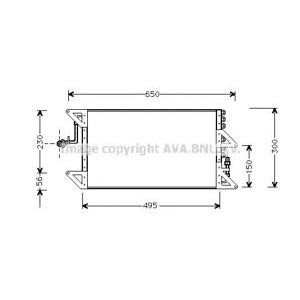 радиатор за климатик AVA QUALITY COOLING FT5170 