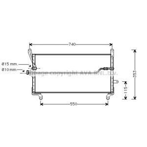радиатор за климатик AVA QUALITY COOLING FT5171 