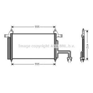 радиатор за климатик AVA QUALITY COOLING FT5253