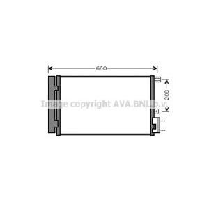 радиатор за климатик AVA QUALITY COOLING FT5357