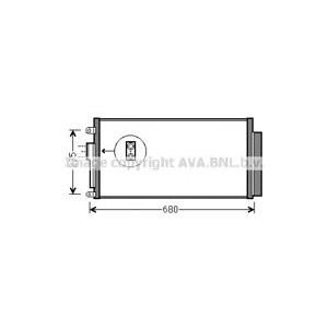 радиатор за климатик AVA QUALITY COOLING FT5386 
