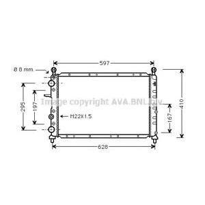 воден радиатор AVA QUALITY COOLING FTA2096 