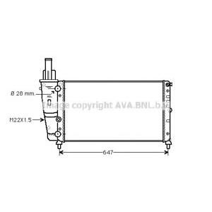 воден радиатор AVA QUALITY COOLING FTA2140 