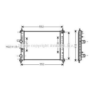 воден радиатор AVA QUALITY COOLING FTA2182 