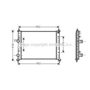 воден радиатор AVA QUALITY COOLING FTA2201 