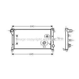 воден радиатор AVA QUALITY COOLING FTA2295 