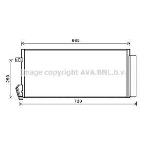 кондензатор, климатизация AVA QUALITY COOLING FTA5396 