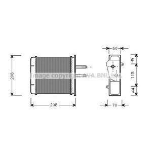 радиатор за парно AVA QUALITY COOLING FTA6150