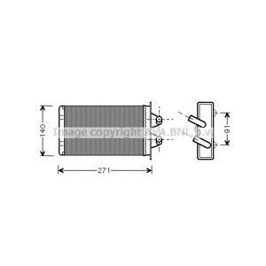 радиатор за парно AVA QUALITY COOLING FTA6186 