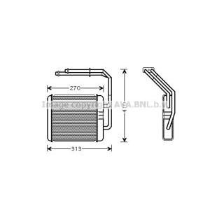 радиатор за парно AVA QUALITY COOLING IV6052 