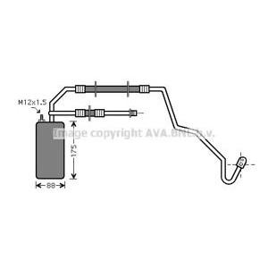 изсушител за климатик AVA QUALITY COOLING JED041 