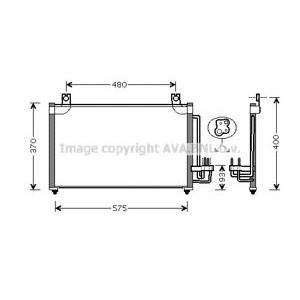 радиатор за климатик AVA QUALITY COOLING KA5031