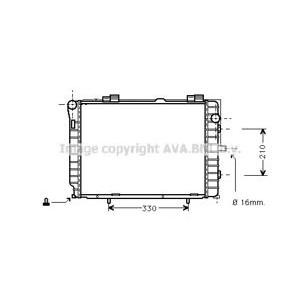 воден радиатор AVA QUALITY COOLING MS2229 