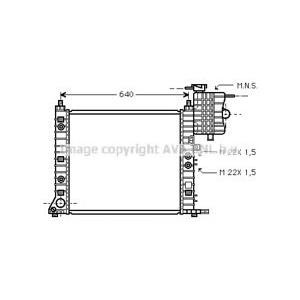 воден радиатор AVA QUALITY COOLING MS2243