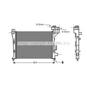 воден радиатор AVA QUALITY COOLING MS2247 
