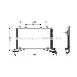 радиатор за климатик AVA QUALITY COOLING MS5222 