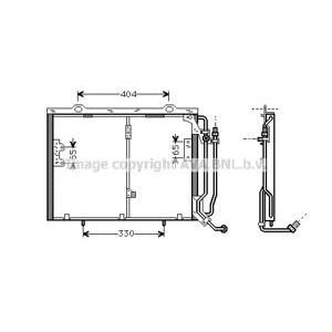 радиатор за климатик AVA QUALITY COOLING MS5245 