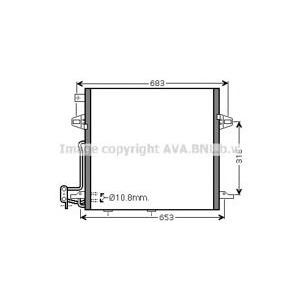 радиатор за климатик AVA QUALITY COOLING MS5406