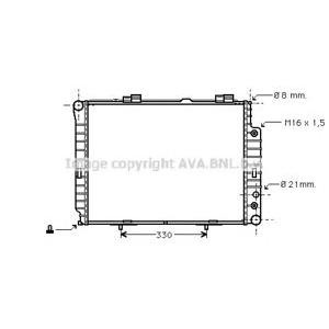 воден радиатор AVA QUALITY COOLING MSA2189
