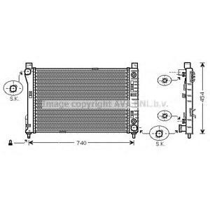 воден радиатор AVA QUALITY COOLING MSA2286 