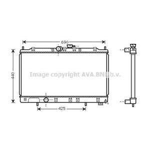 воден радиатор AVA QUALITY COOLING MT2122 