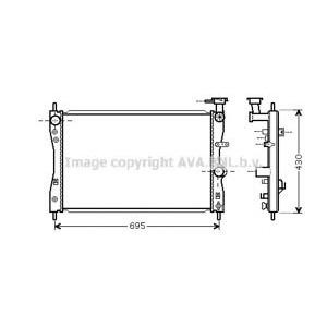 воден радиатор AVA QUALITY COOLING MT2172 
