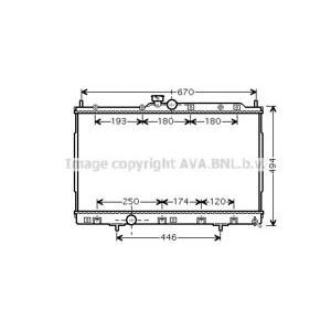 воден радиатор AVA QUALITY COOLING MT2184 