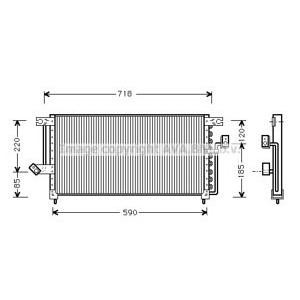 радиатор за климатик AVA QUALITY COOLING MT5098 