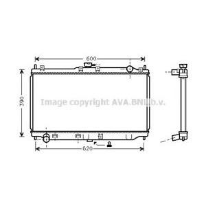 воден радиатор AVA QUALITY COOLING MZ2138 