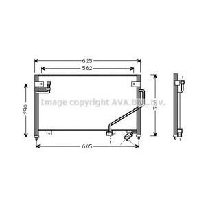 радиатор за климатик AVA QUALITY COOLING MZ5120