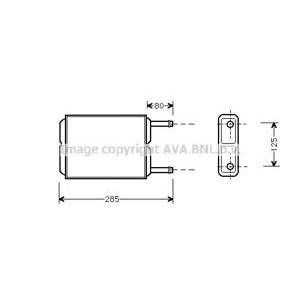 радиатор за парно AVA QUALITY COOLING MZ6123 