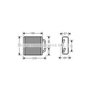 радиатор за парно AVA QUALITY COOLING MZ6144