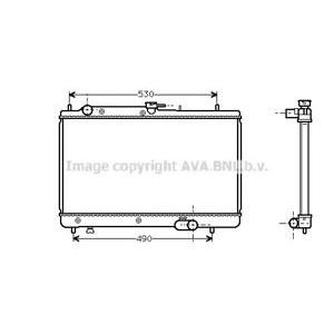 воден радиатор AVA QUALITY COOLING MZA2066 
