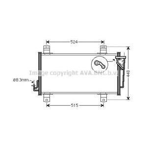 кондензатор, климатизация AVA QUALITY COOLING MZA5231 